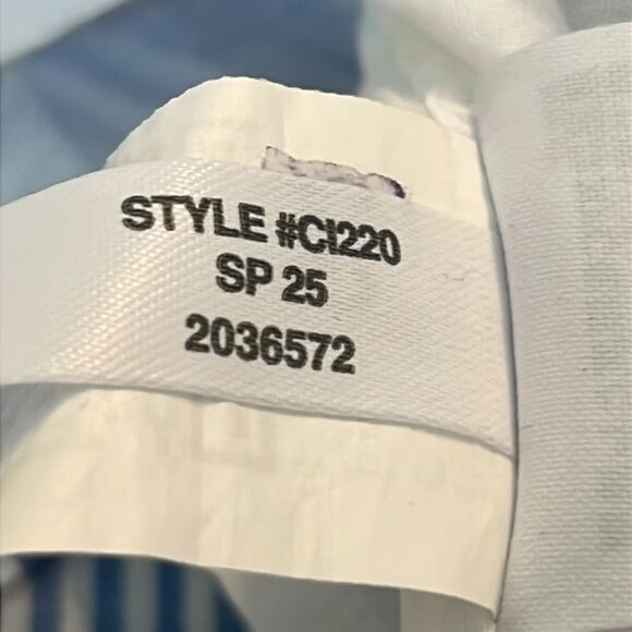 NWT J Crew Factory Dress Ruffle Neck Puff Sleeve 8P - Picture 10 of 10